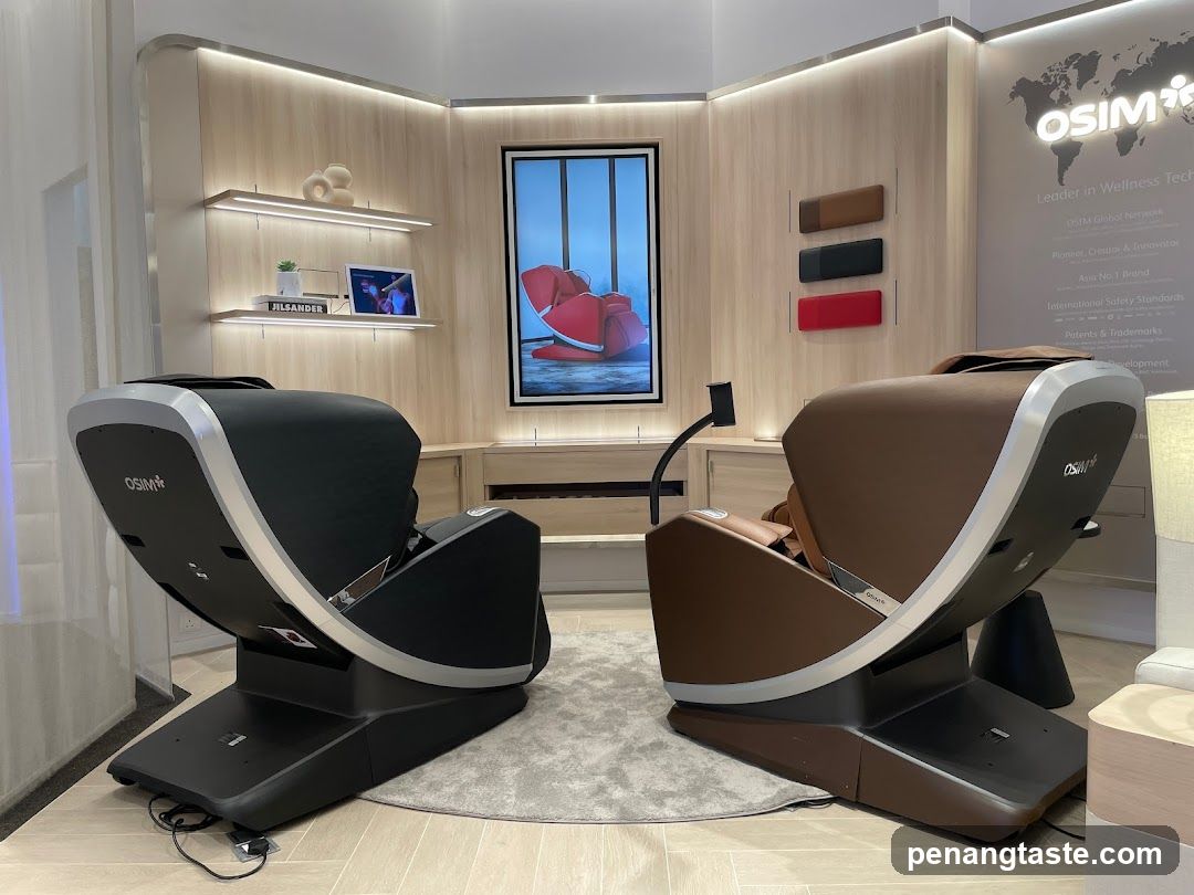 Osimi Massage Chairs Display