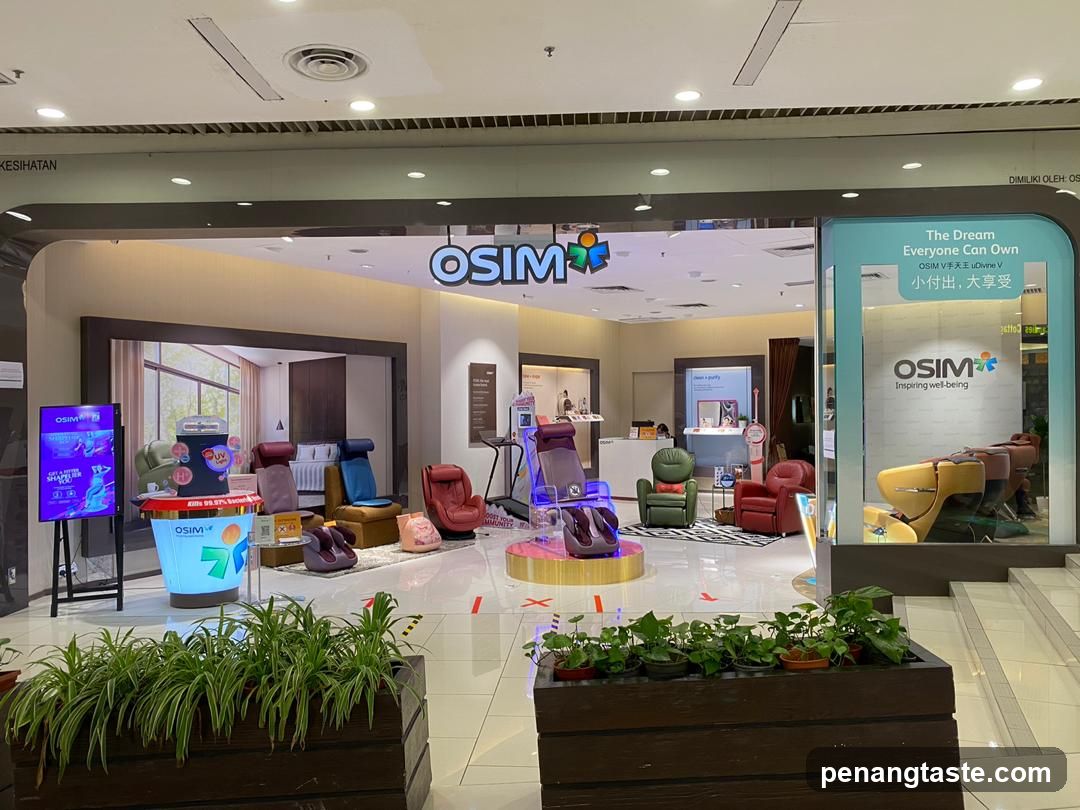 OSIM Store Interior Display