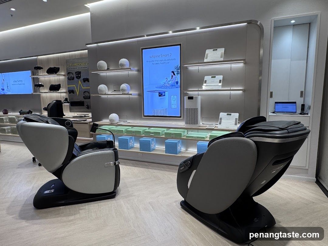 Massage Chair Showroom Interior