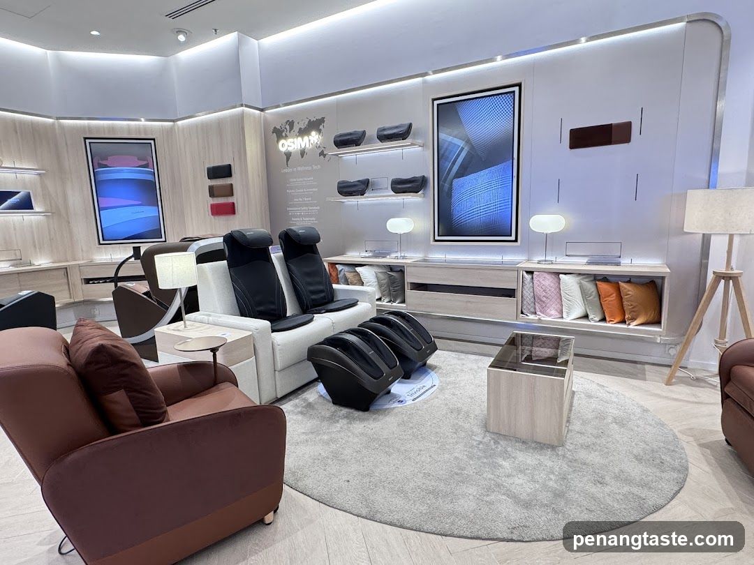 Massage Chair Showroom Interior