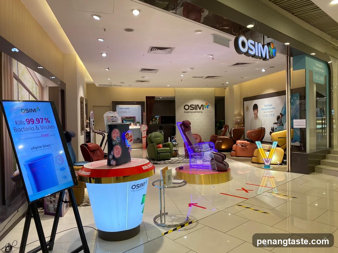 OSIM Massage Chair Display