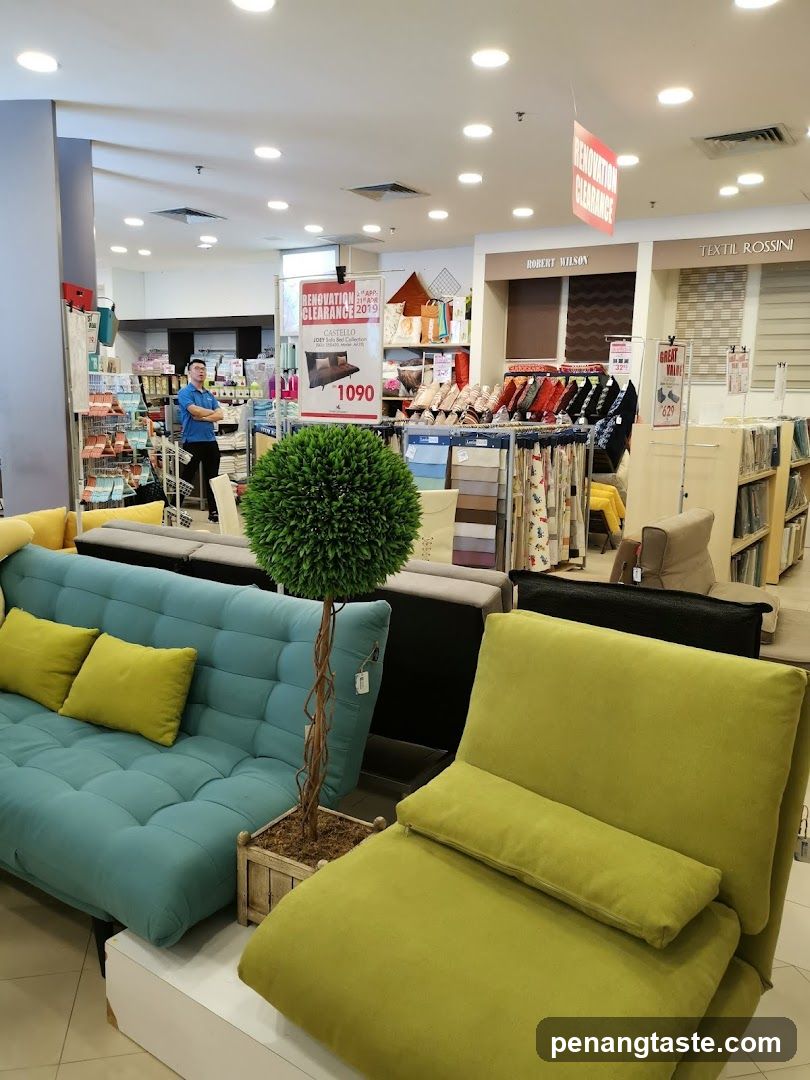Furniture Store Interior Display