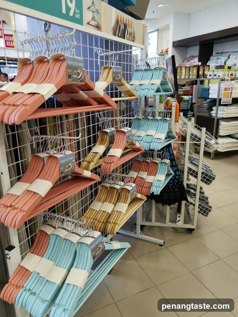 Hanger Display in Store