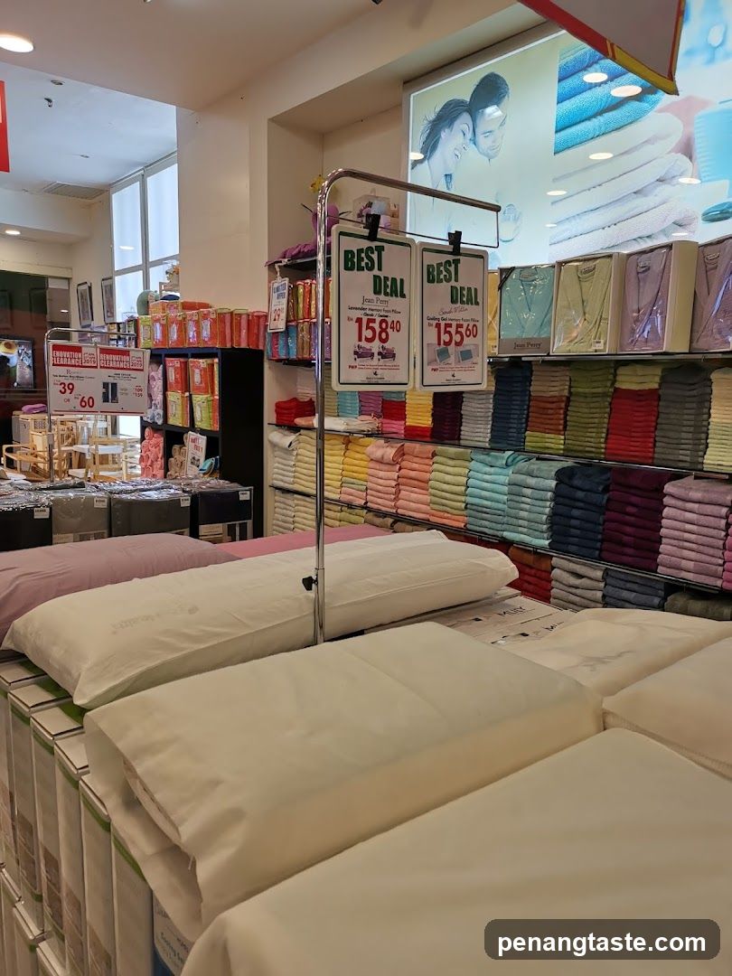 Bedding and Home Textiles Store Interior