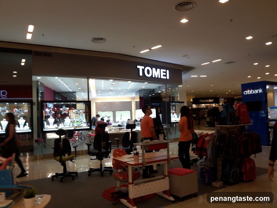 Shopping Mall Interior with Storefronts