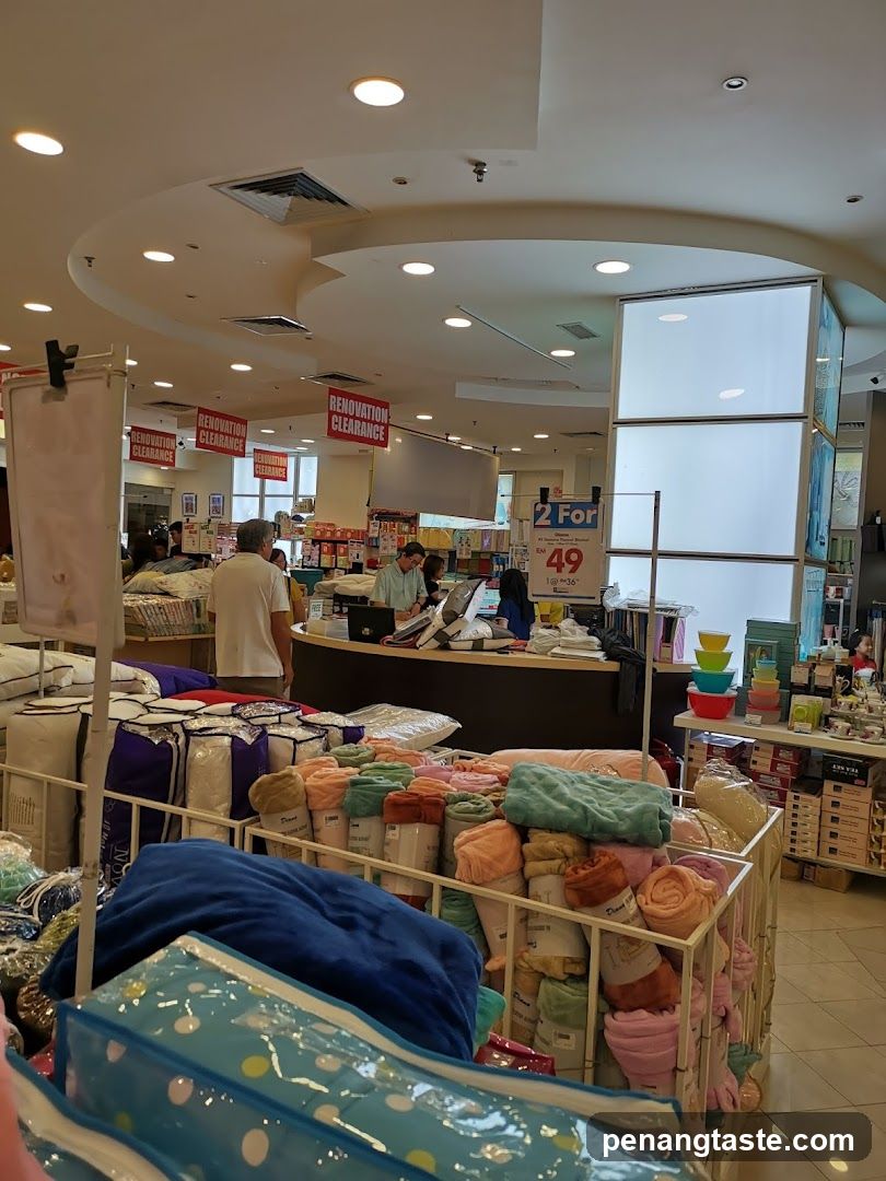Interior of a Home Goods Store