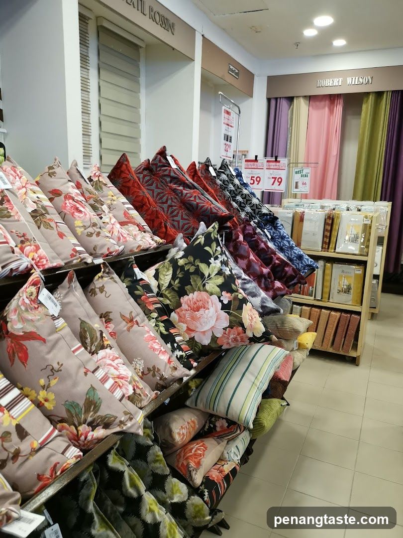 Home Textile Store Interior