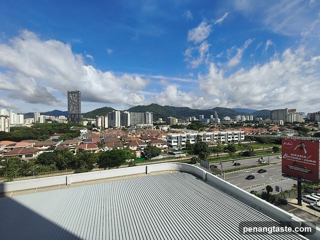 Cityscape with Rooftop View