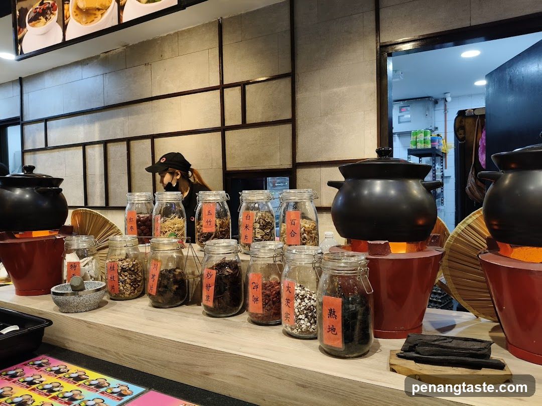 Herbal Ingredients Display