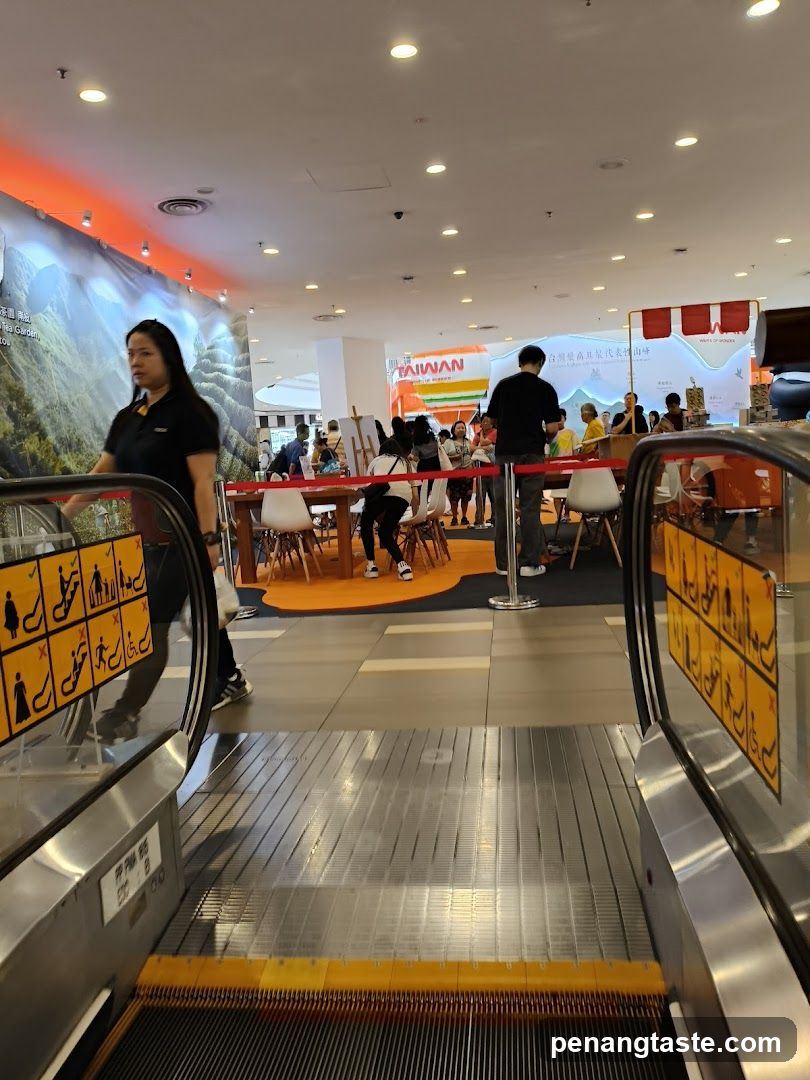 Shopping Mall Interior Scene