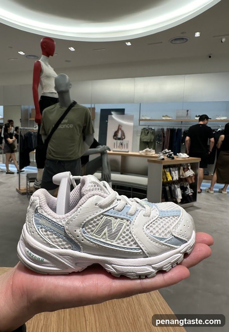 New Balance Shoe Display