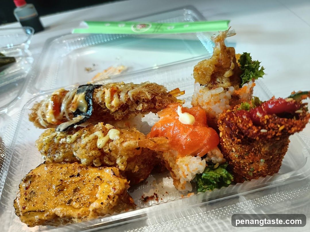Fried Sushi Platter