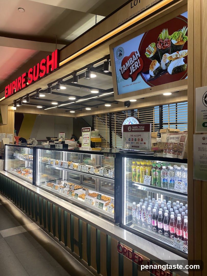 Empire Sushi Interior View