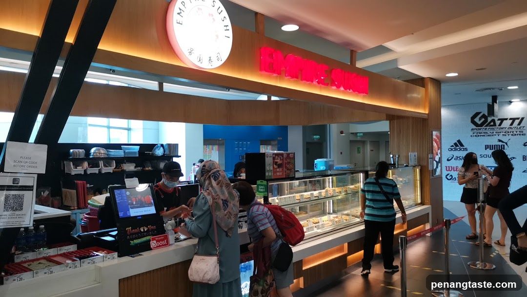 Empire Sushi Counter Interior