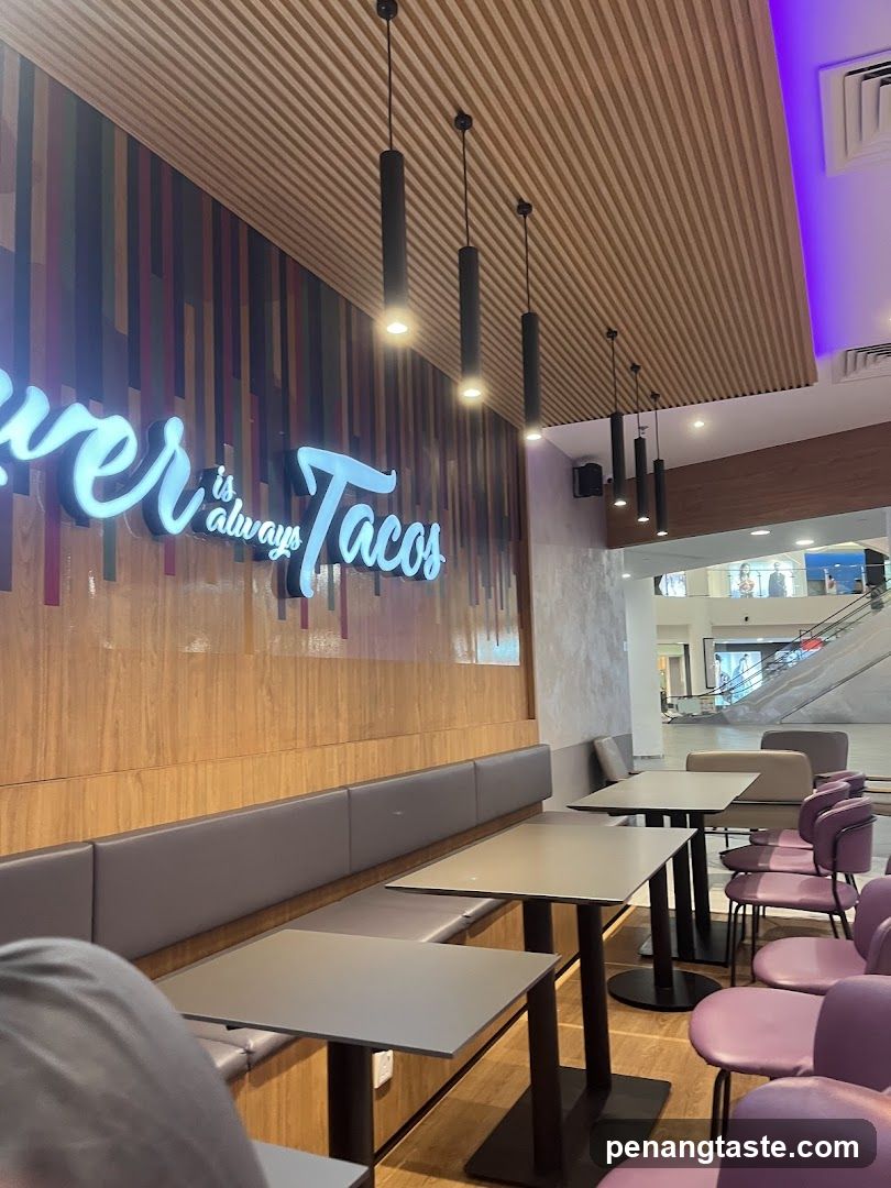 Taco Restaurant Interior