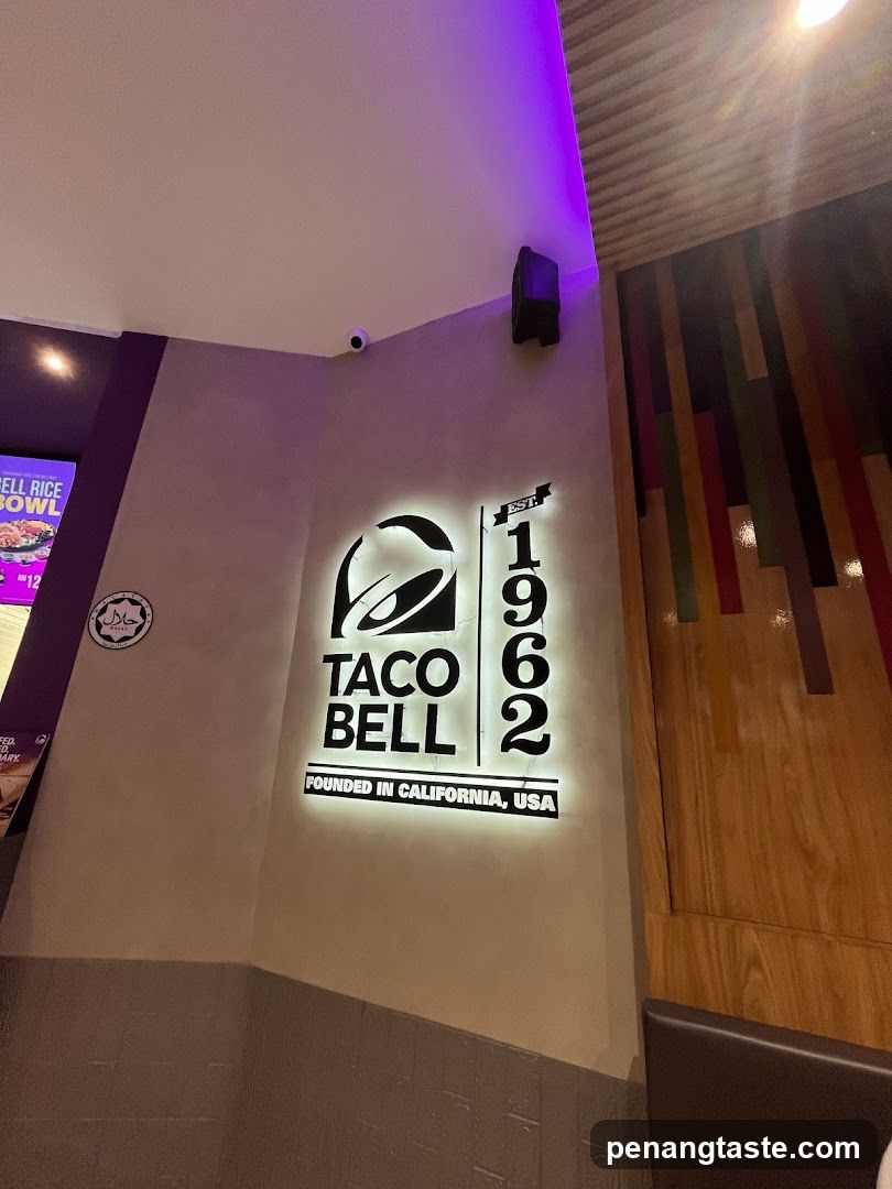 Taco Bell Interior Signage