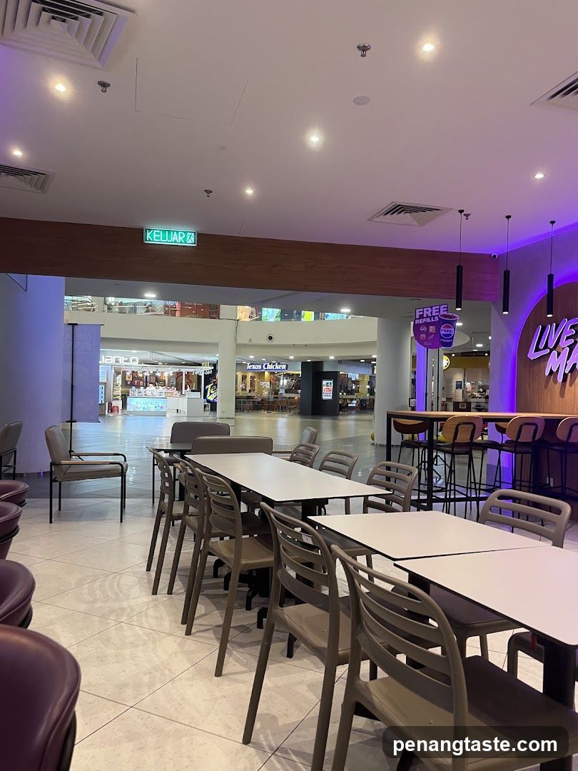 Mall Food Court Interior