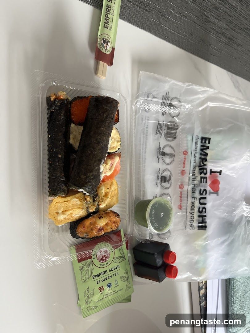 Sushi Takeout Meal