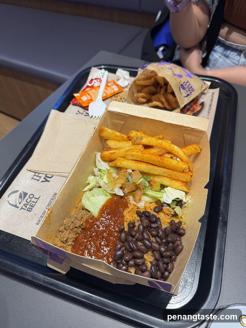 Taco Bell Meal Tray