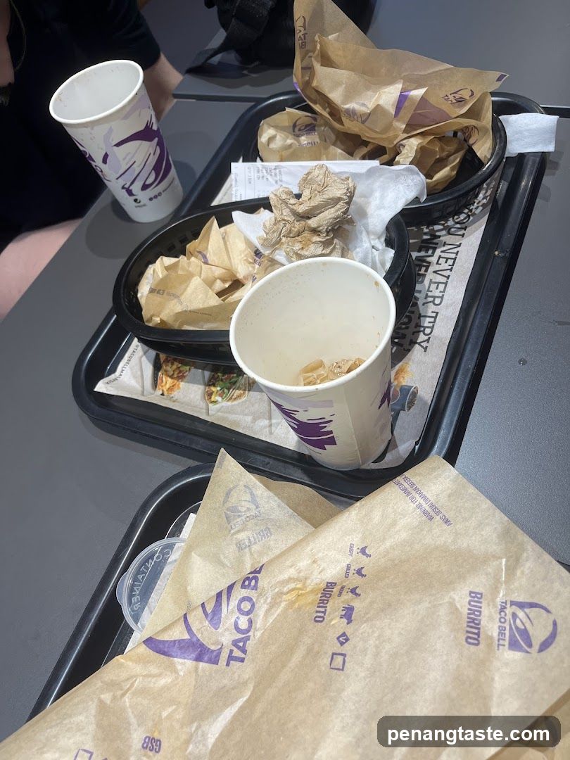 Taco Bell Meal Trays