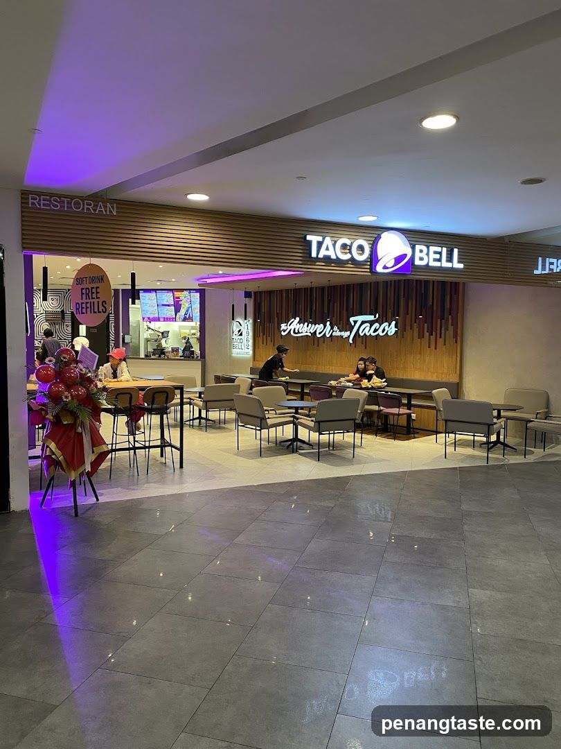 Taco Bell Interior View