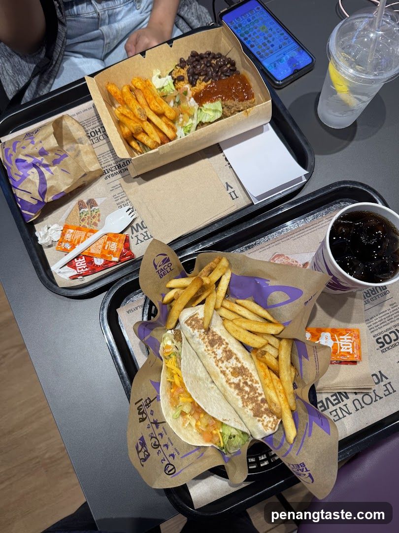 Taco Bell Meal Trays