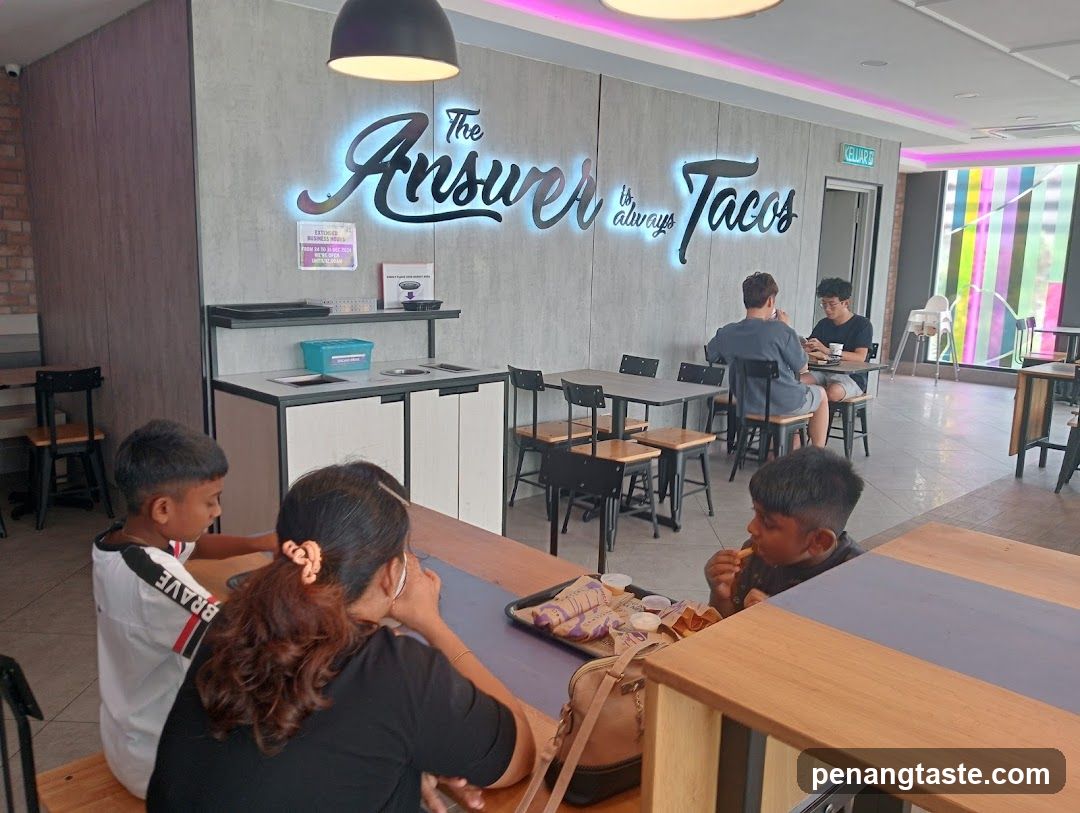 The Answer is Always Tacos Interior