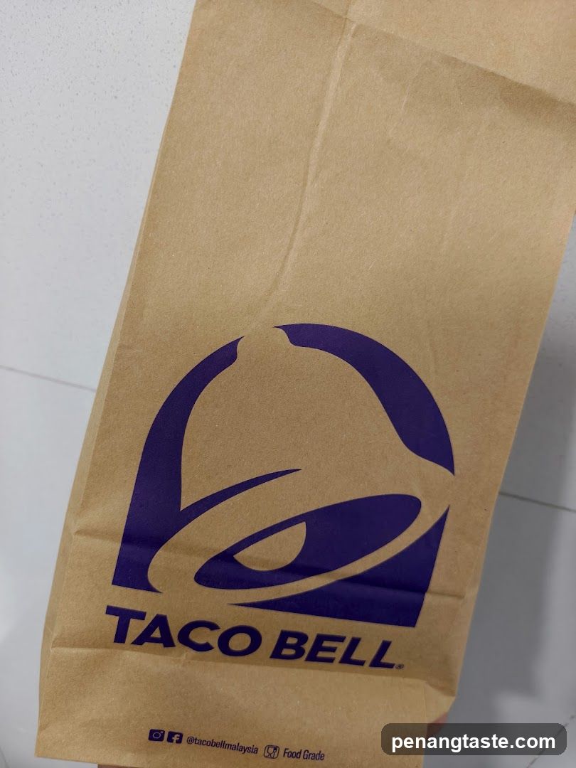 Taco Bell Paper Bag