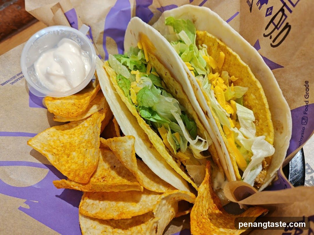 Taco and Chips Meal