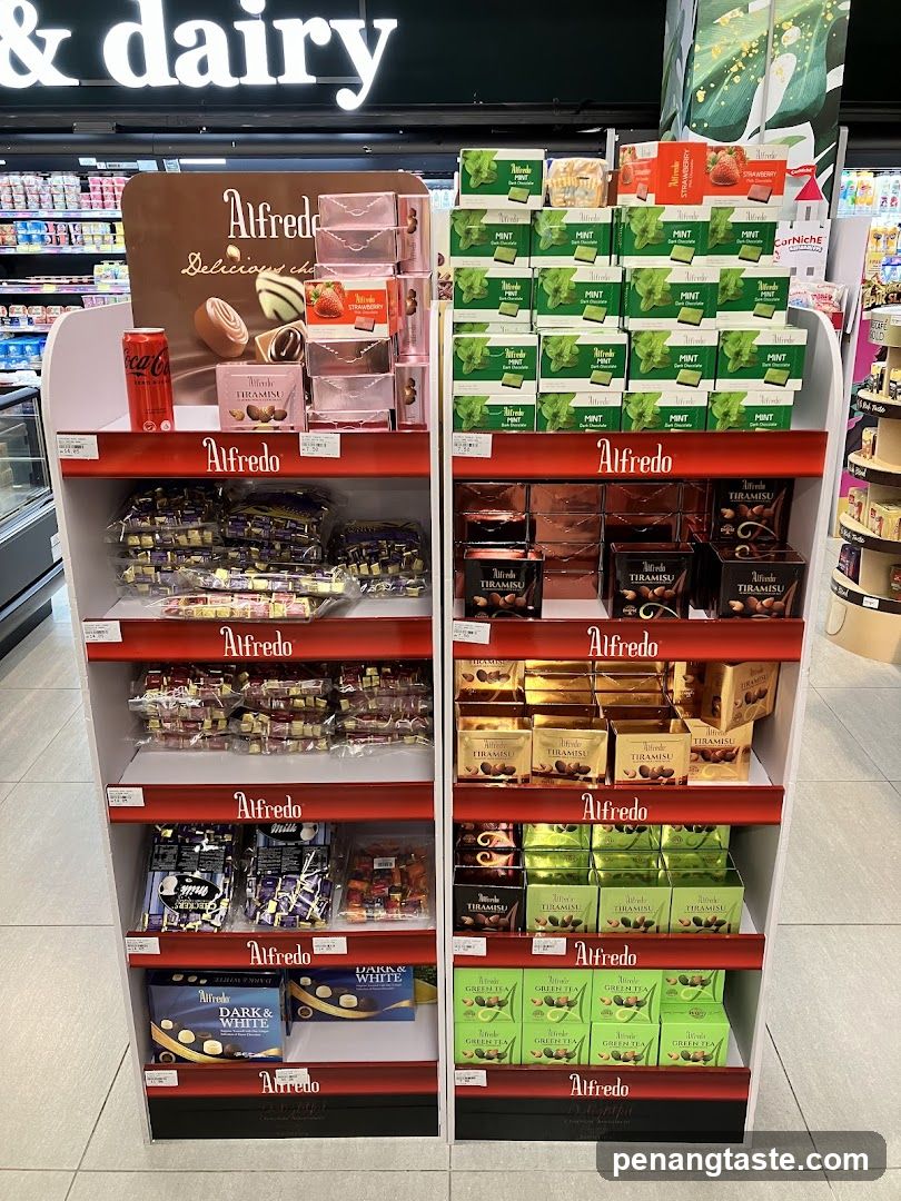 Alfredo Chocolate Display