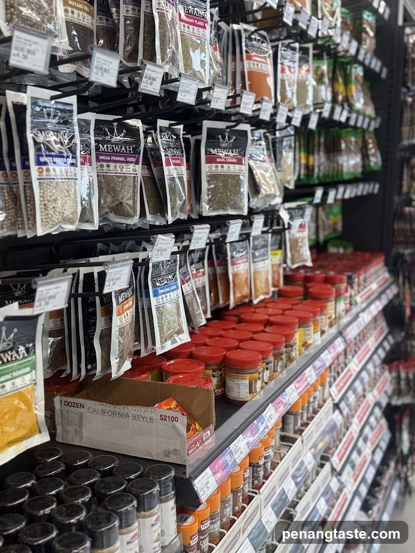 Spice and Herb Aisle