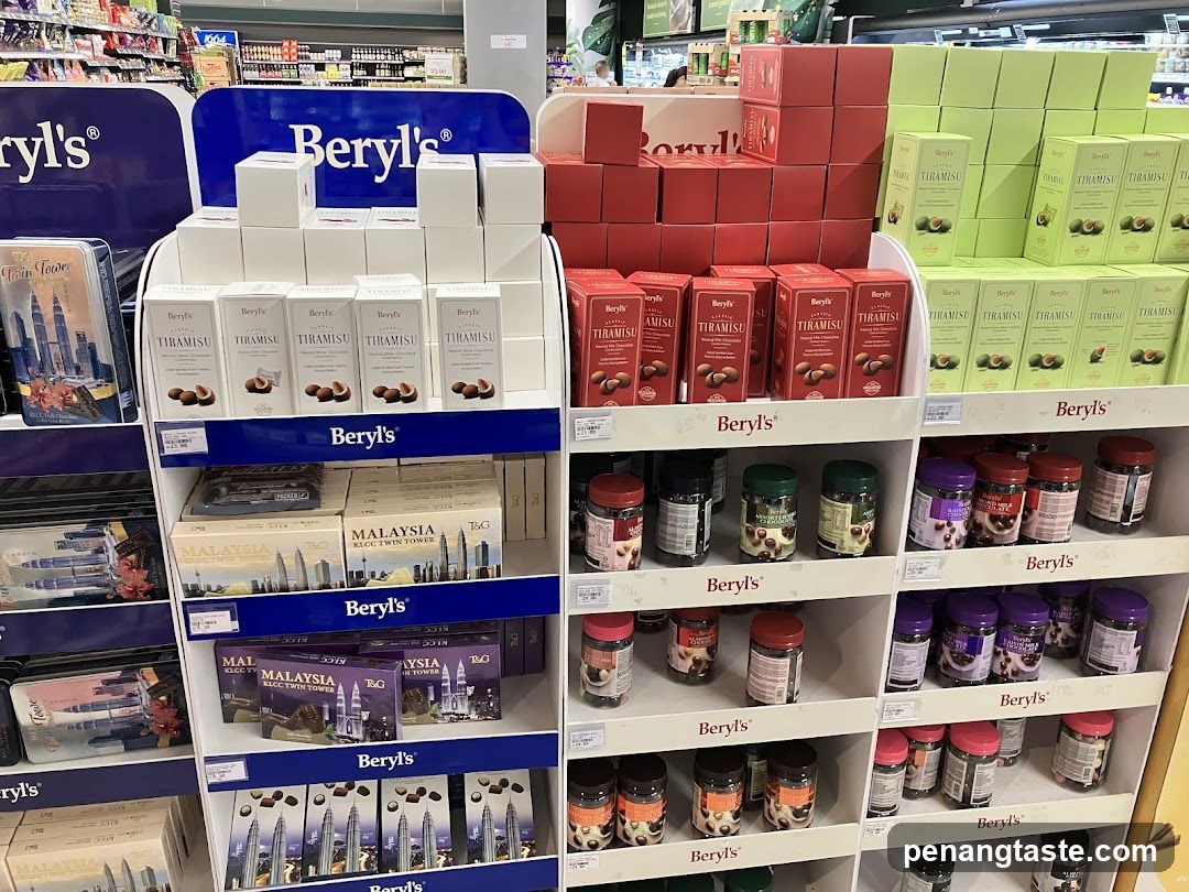 Beryl's Product Display in Store