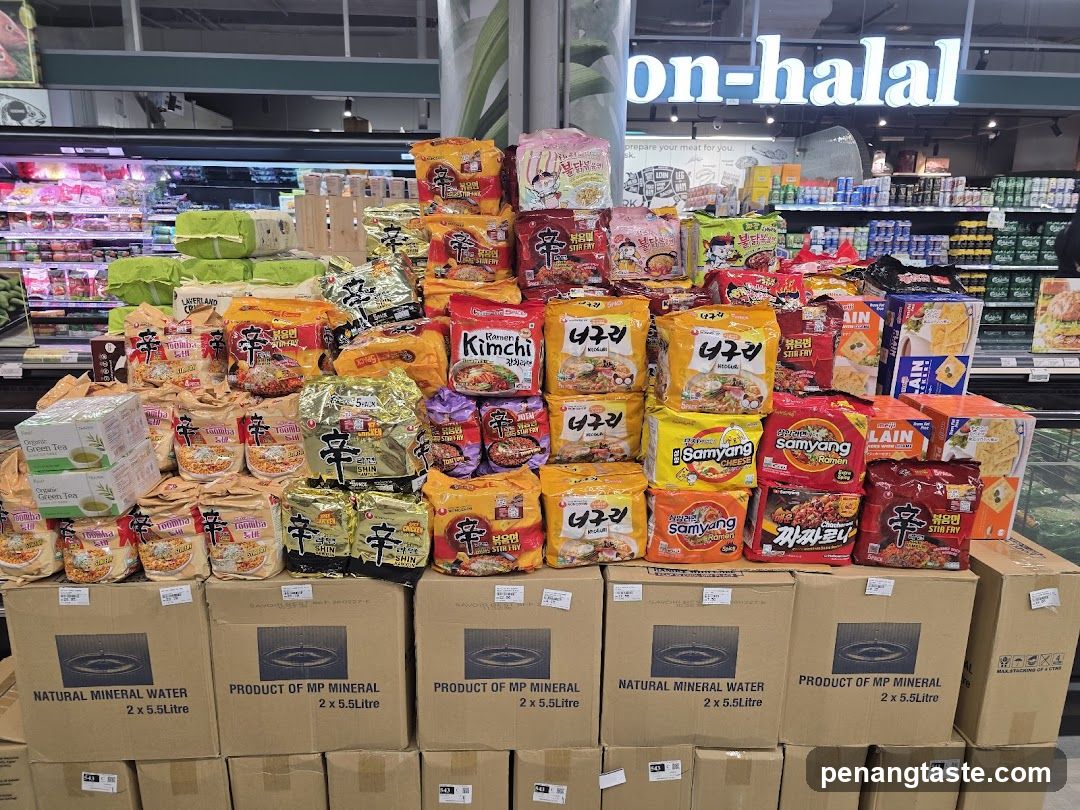 Halal Food Display