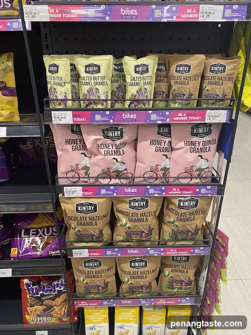 Kintry Granola Display