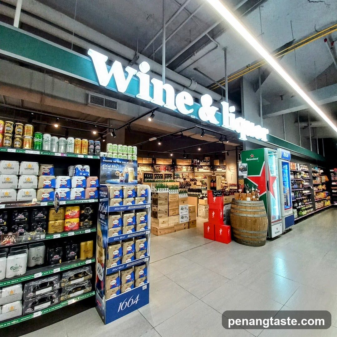 Wine & Liquor Section Interior