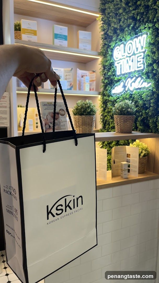 Kskin Shop Interior with Shopping Bag