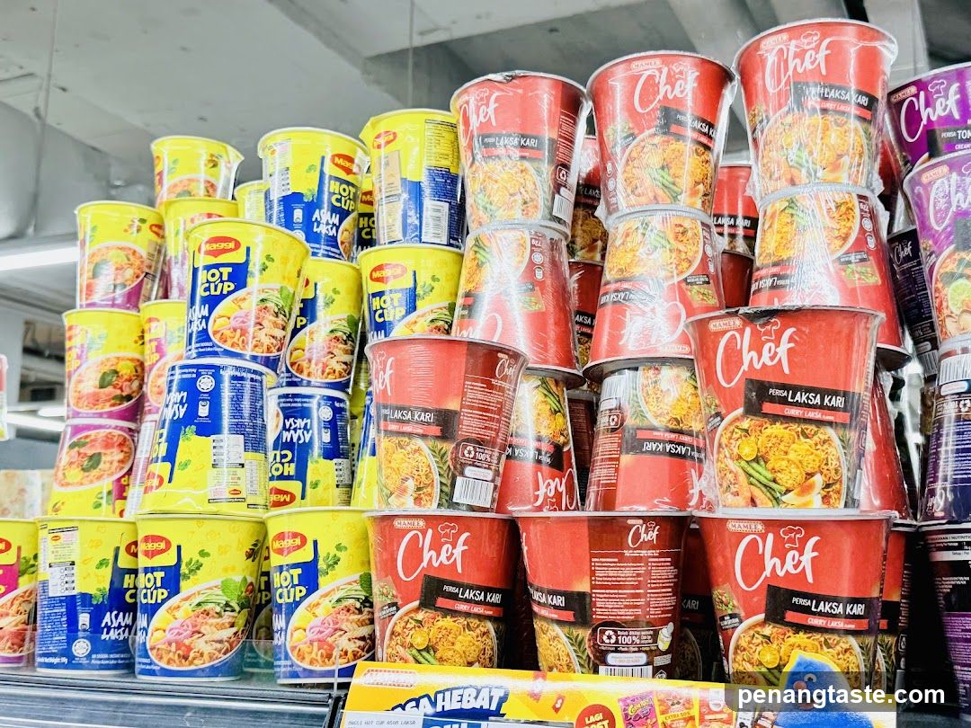Instant Noodle Display
