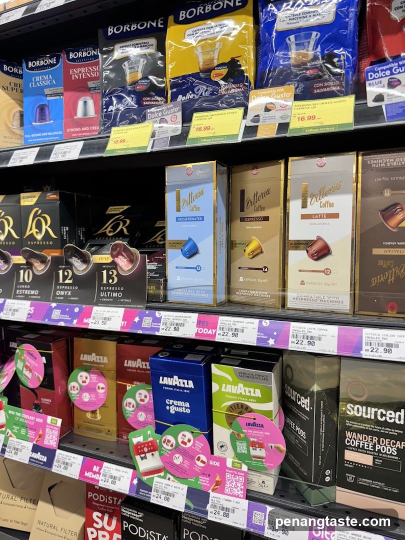 Coffee Pod Shelf Display