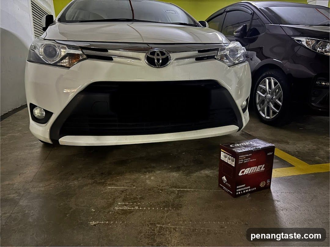 Car with Camel Battery Box