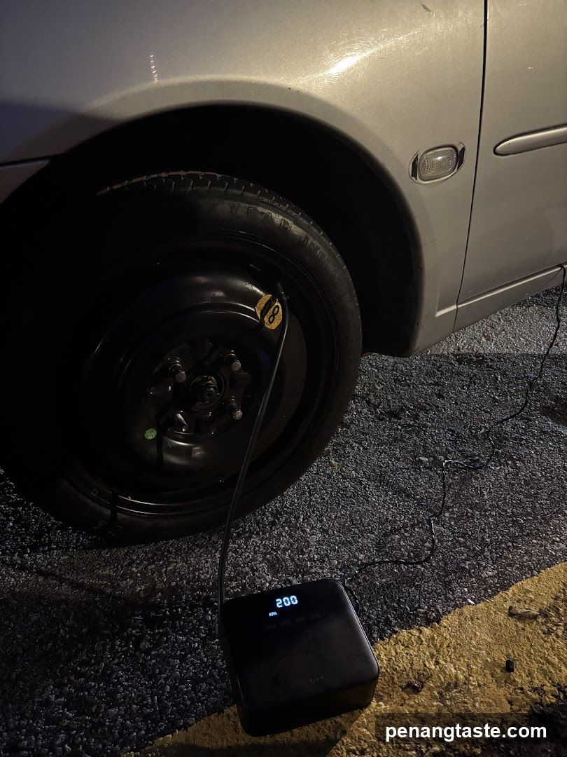 Car with Portable Charger
