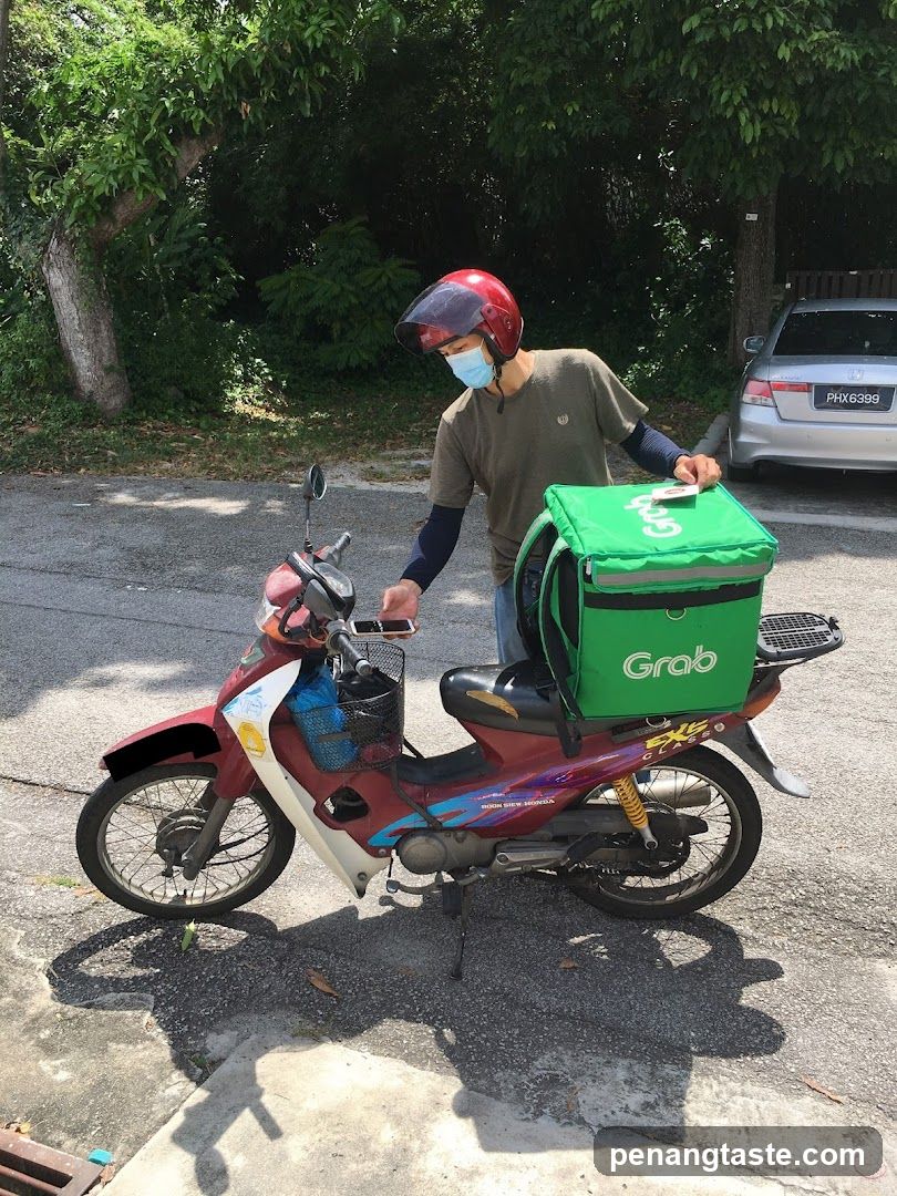 Delivery Rider with Grab Box