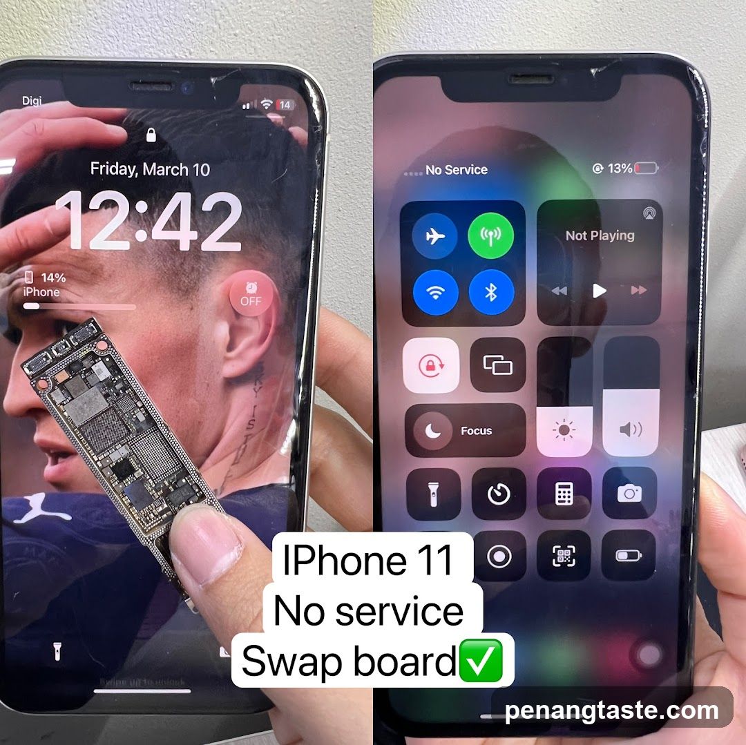 iPhone Repair Before and After