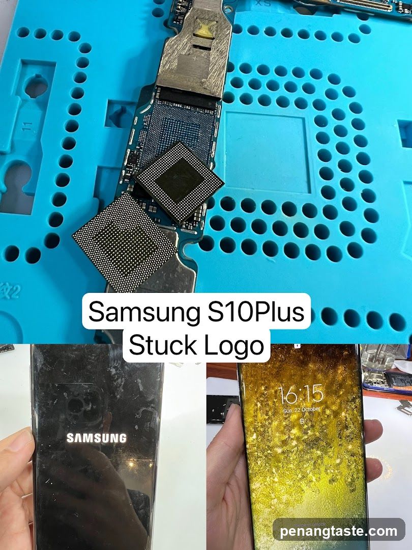 Samsung S10Plus Stuck Logo