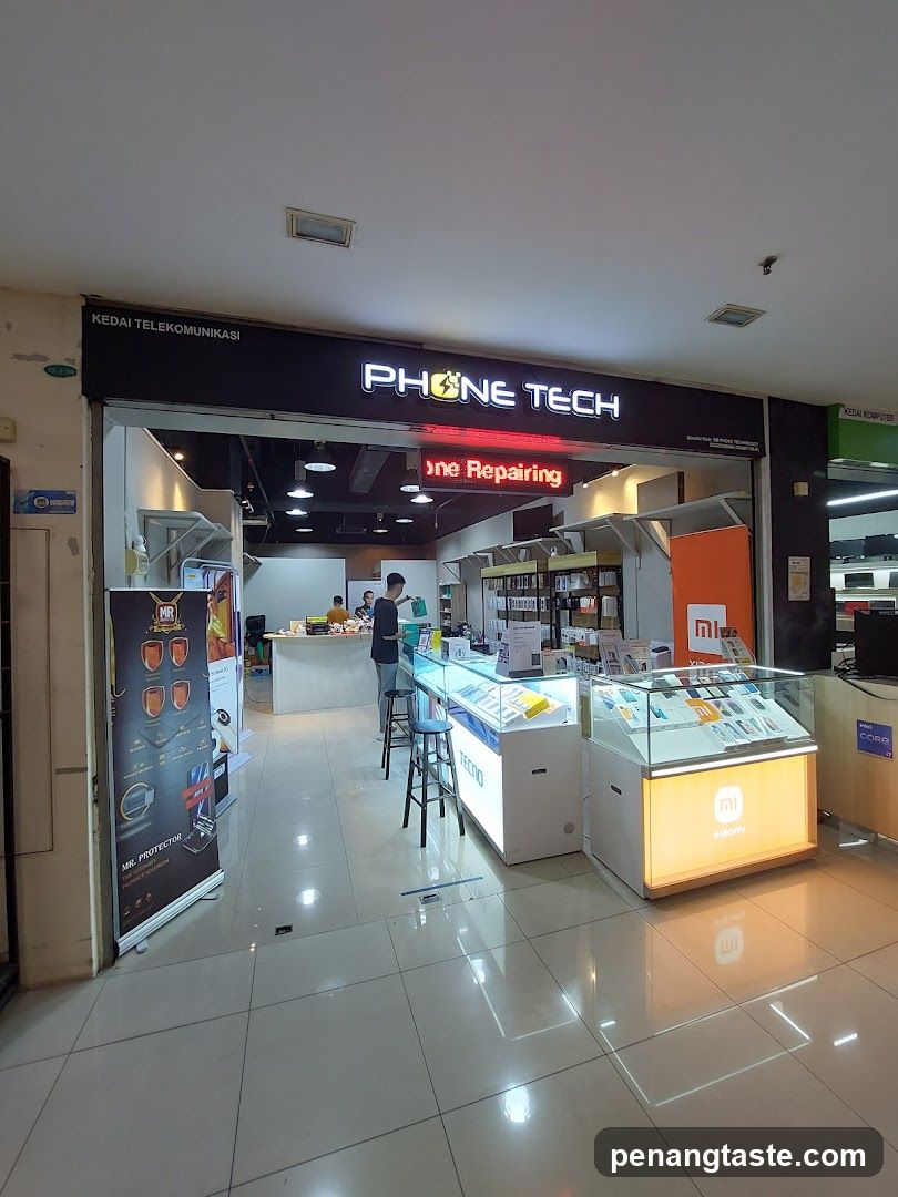 Phone Tech Store Interior
