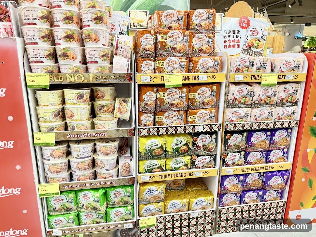 Instant Noodle Display Shelf