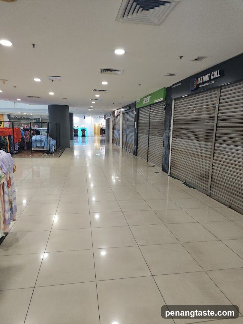 Empty Shopping Mall Corridor