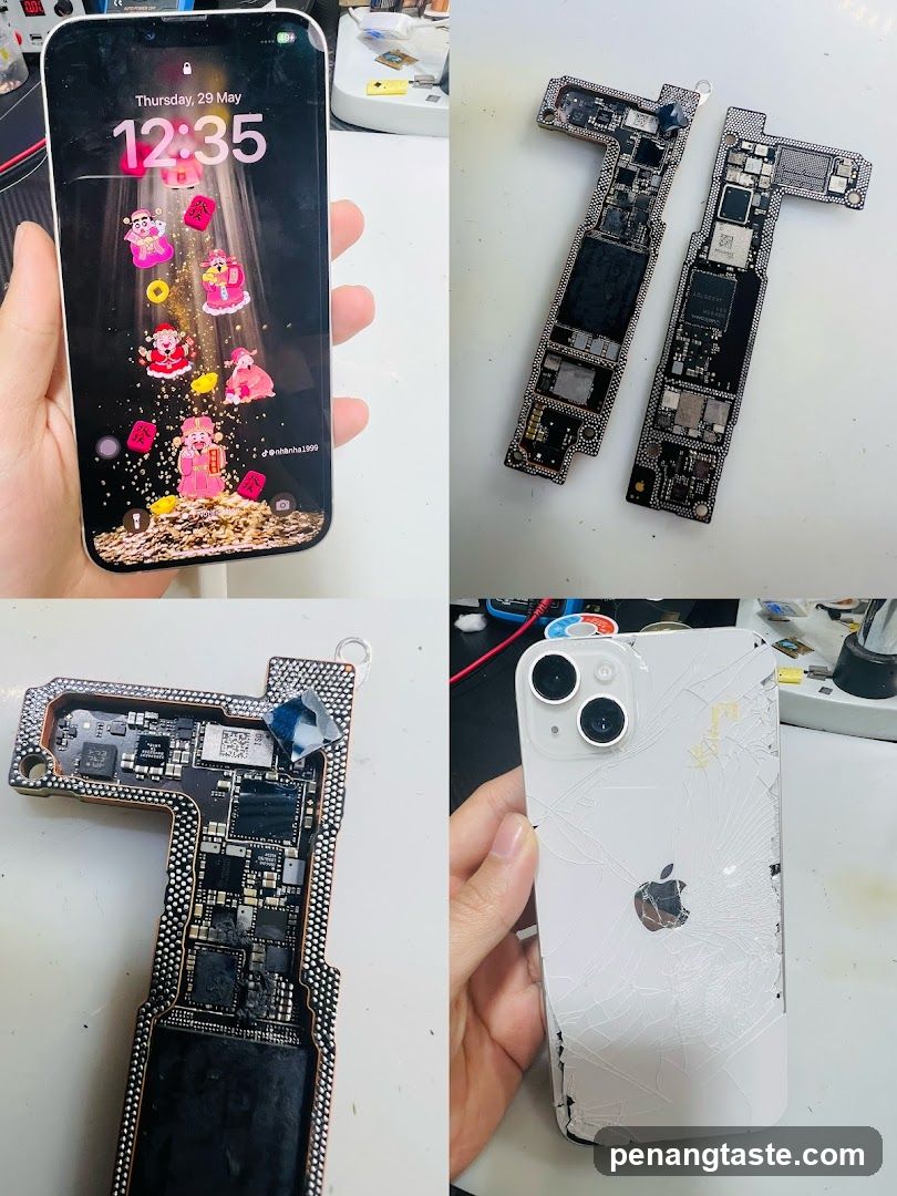 iPhone Repair and Damage Analysis