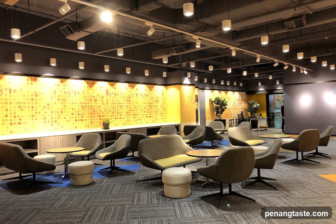 Modern Office Lounge Area
