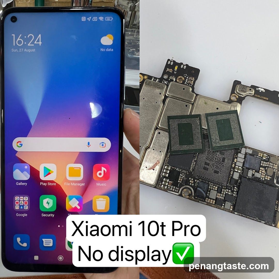 Xiaomi 10t Pro No display