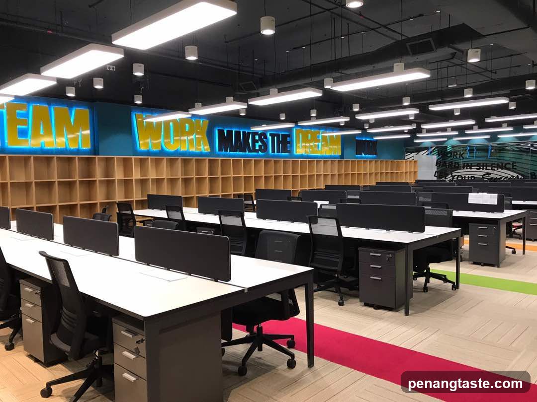 Modern Office Workspace Interior